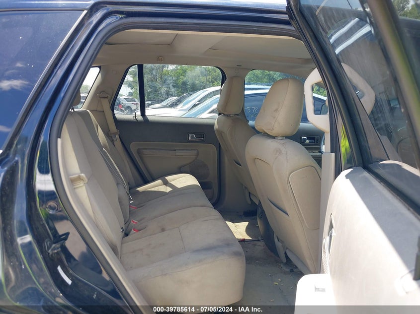 2008 Ford Edge Sel VIN: 2FMDK38CX8BB49520 Lot: 39785614