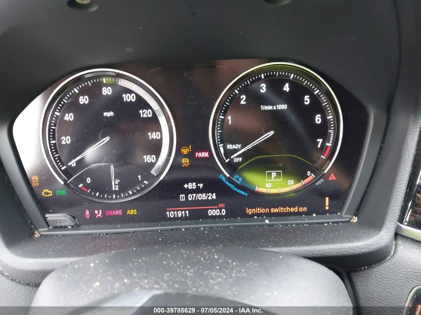 2018 BMW X1 Sdrive28I VIN: WBXHU7C37J5L08523 Lot: 39785629