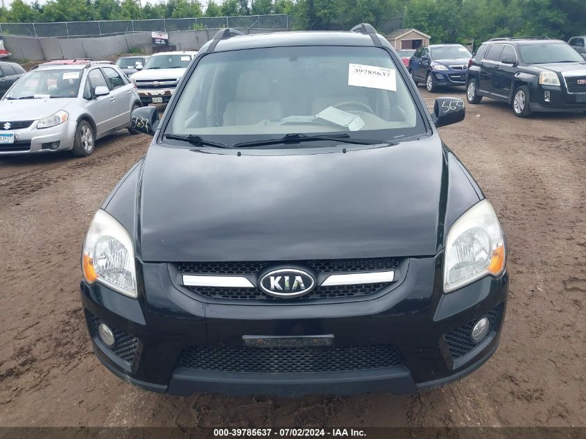 2009 Kia Sportage Ex V6 VIN: KNDJE723397634140 Lot: 39785637