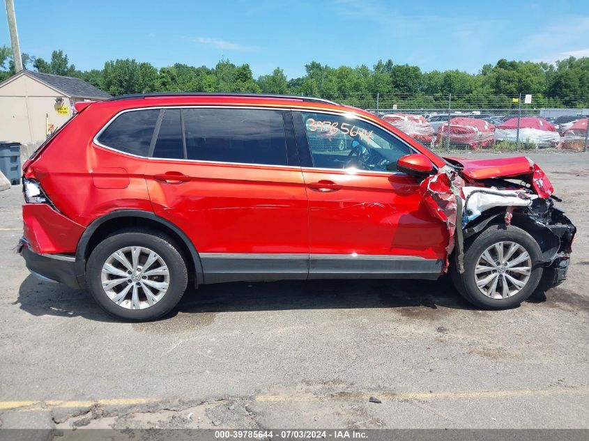 2018 Volkswagen Tiguan 2.0T Se/2.0T Sel VIN: 3VV2B7AX7JM003274 Lot: 39785644