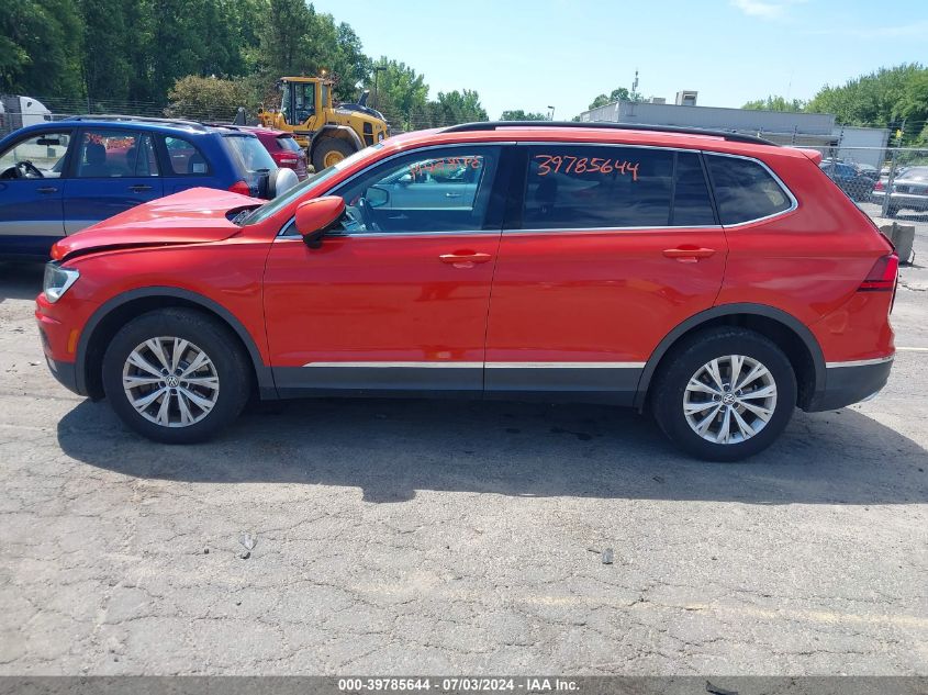 2018 Volkswagen Tiguan 2.0T Se/2.0T Sel VIN: 3VV2B7AX7JM003274 Lot: 39785644