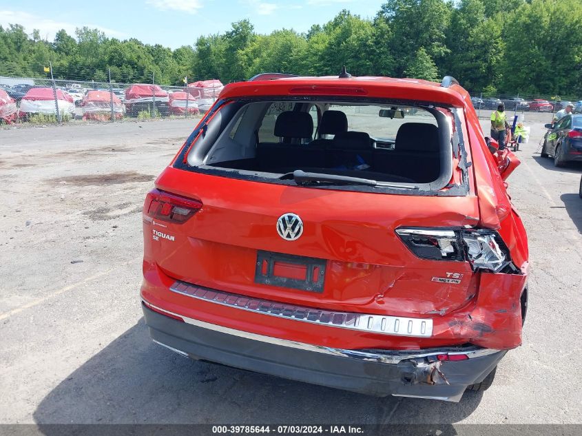 2018 Volkswagen Tiguan 2.0T Se/2.0T Sel VIN: 3VV2B7AX7JM003274 Lot: 39785644