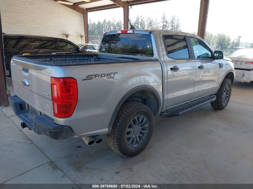 2020 Ford Ranger Xlt VIN: 1FTER4FH3LLA59630 Lot: 39785680