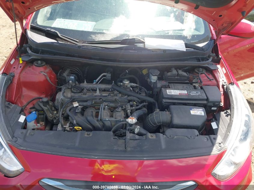 2016 Hyundai Accent Se VIN: KMHCT4AE4GU038819 Lot: 39785688