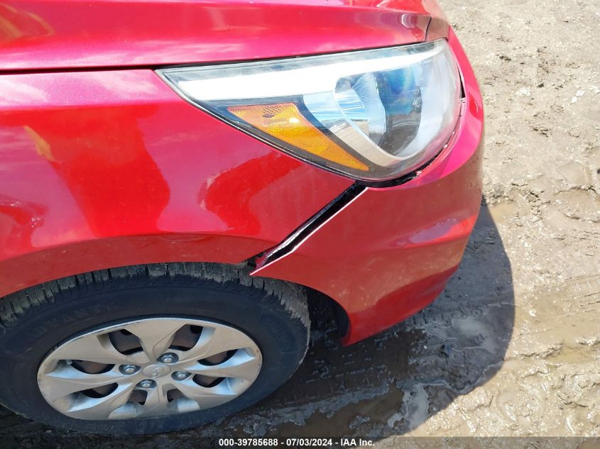 2016 Hyundai Accent Se VIN: KMHCT4AE4GU038819 Lot: 39785688