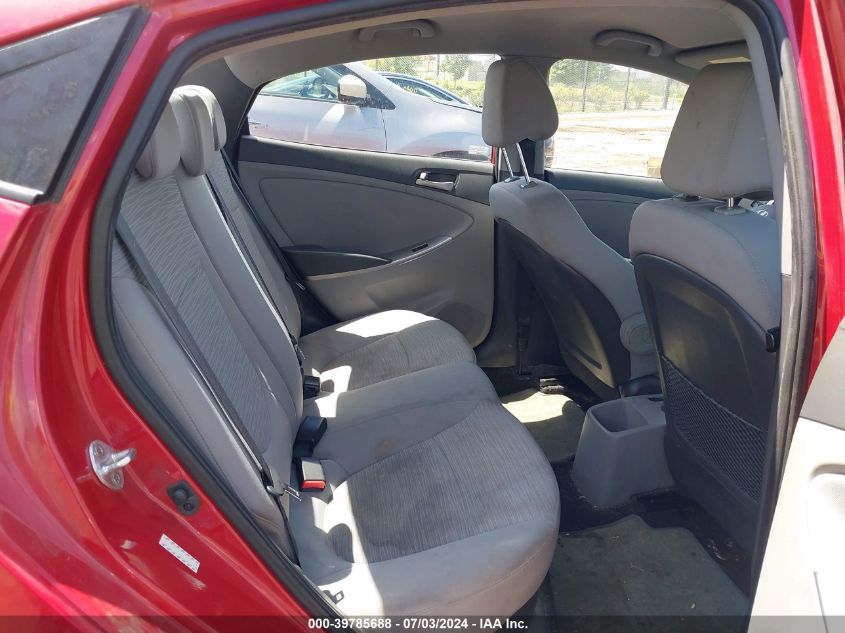 2016 Hyundai Accent Se VIN: KMHCT4AE4GU038819 Lot: 39785688