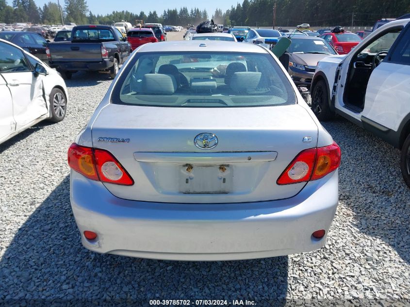 2010 Toyota Corolla Le VIN: 2T1BU4EE3AC394240 Lot: 39785702