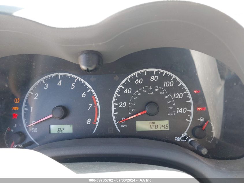 2010 Toyota Corolla Le VIN: 2T1BU4EE3AC394240 Lot: 39785702