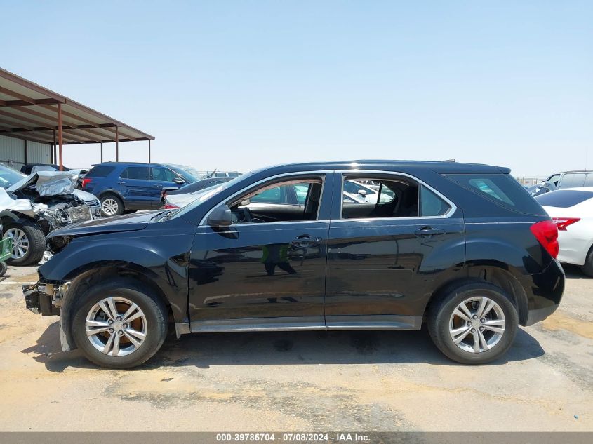 2013 Chevrolet Equinox Ls VIN: 2GNFLCEK7D6217174 Lot: 39785704