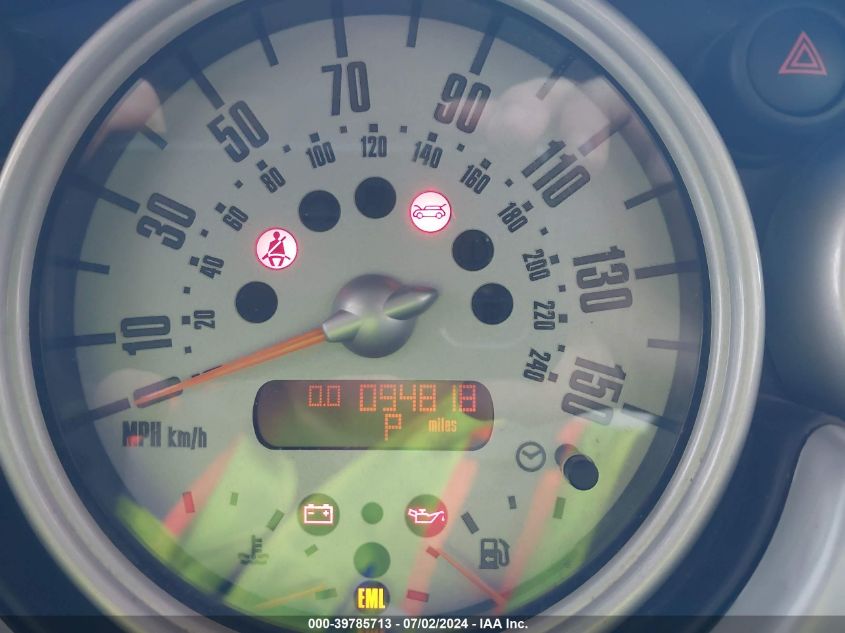 2005 Mini Cooper VIN: WMWRC33495TJ67314 Lot: 39785713