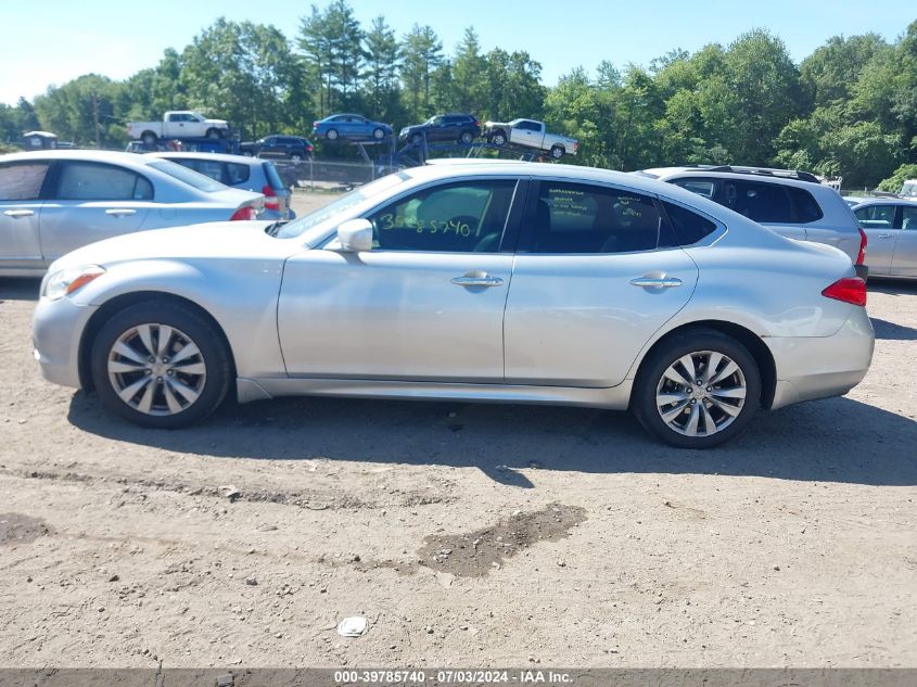 2011 Infiniti M37X VIN: JN1BY1AR7BM372261 Lot: 39785740