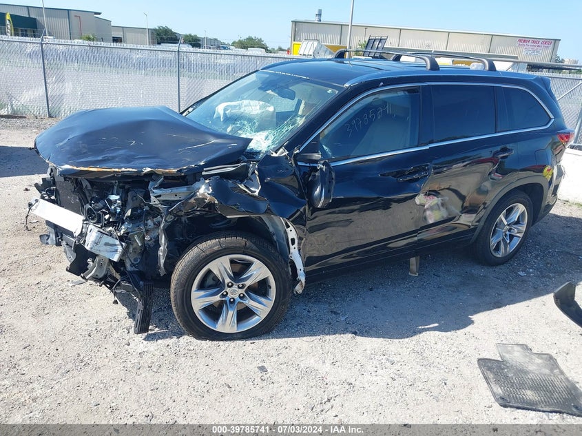 2015 TOYOTA HIGHLANDER LIMITED/LTD PLATINUM - 5TDYKRFH6FS092493