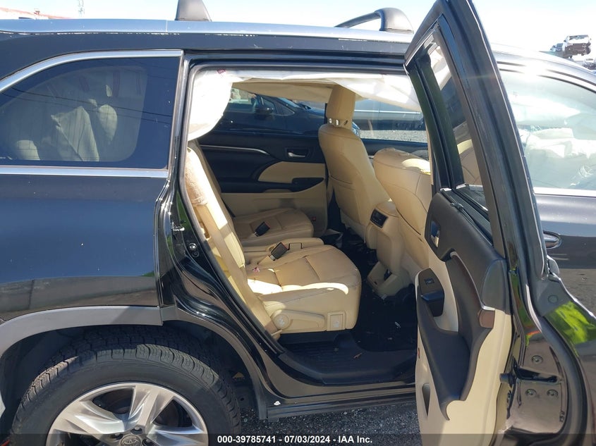 2015 TOYOTA HIGHLANDER LIMITED/LTD PLATINUM - 5TDYKRFH6FS092493