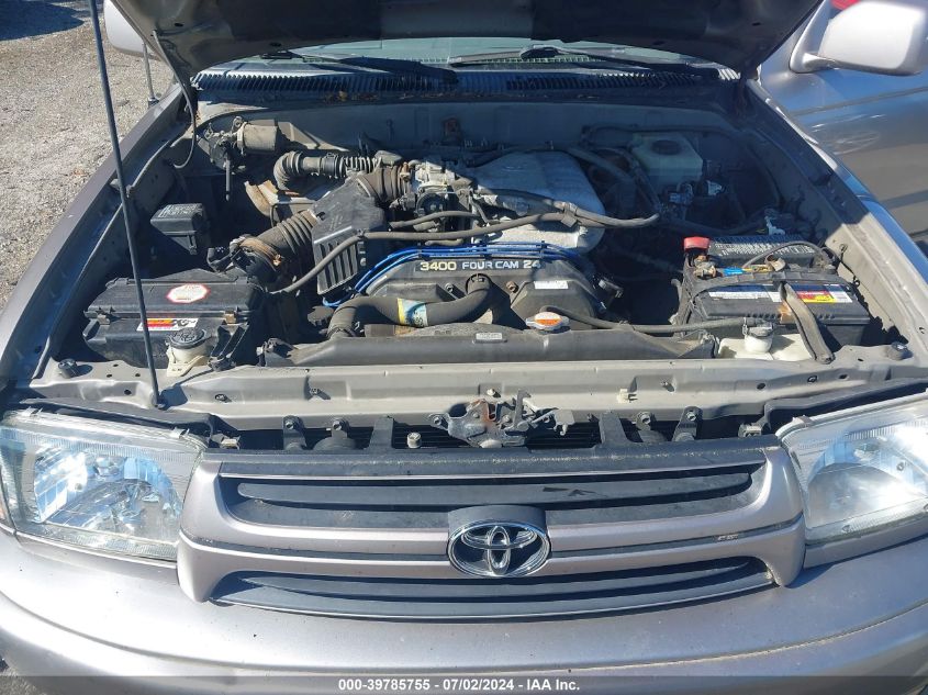 2002 Toyota 4Runner Sr5 V6 VIN: JT3HN86R020387536 Lot: 39785755