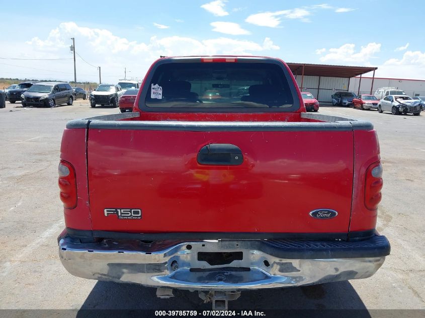 2001 Ford F150 Supercrew VIN: 1FTRW07LX1KF52441 Lot: 39785759
