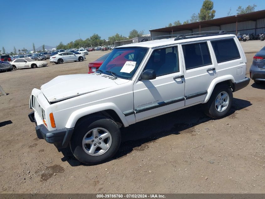 2000 Jeep Cherokee Sport VIN: 1J4FF48S4YL213205 Lot: 39785760