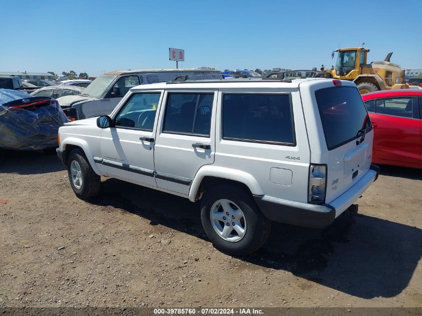 2000 Jeep Cherokee Sport VIN: 1J4FF48S4YL213205 Lot: 39785760