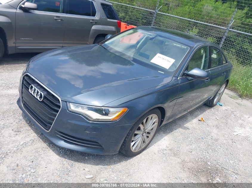 2012 Audi A6 2.0T Premium VIN: WAUDFAFC6CN143417 Lot: 39785766