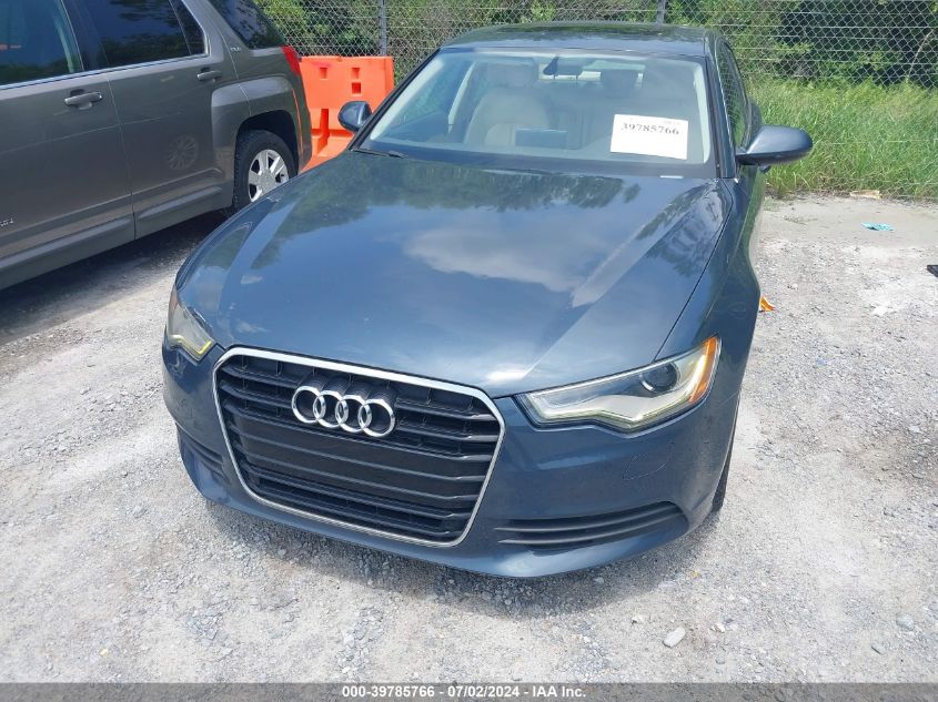 2012 Audi A6 2.0T Premium VIN: WAUDFAFC6CN143417 Lot: 39785766