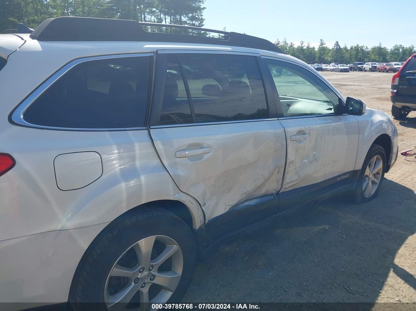 2014 SUBARU OUTBACK 2.5I LIMITED - 4S4BRBMC1E3222868