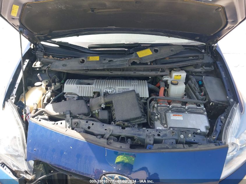 2011 Toyota Prius Five VIN: JTDKN3DU1B0311691 Lot: 39785777