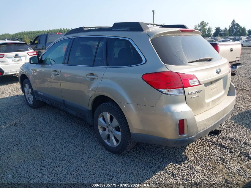 4S4BRBKC1A3359693 2010 Subaru Outback 2.5I Limited