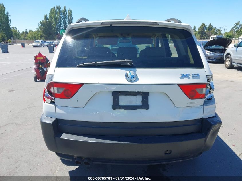 2004 BMW X3 3.0I VIN: WBXPA93414WC34879 Lot: 39785783