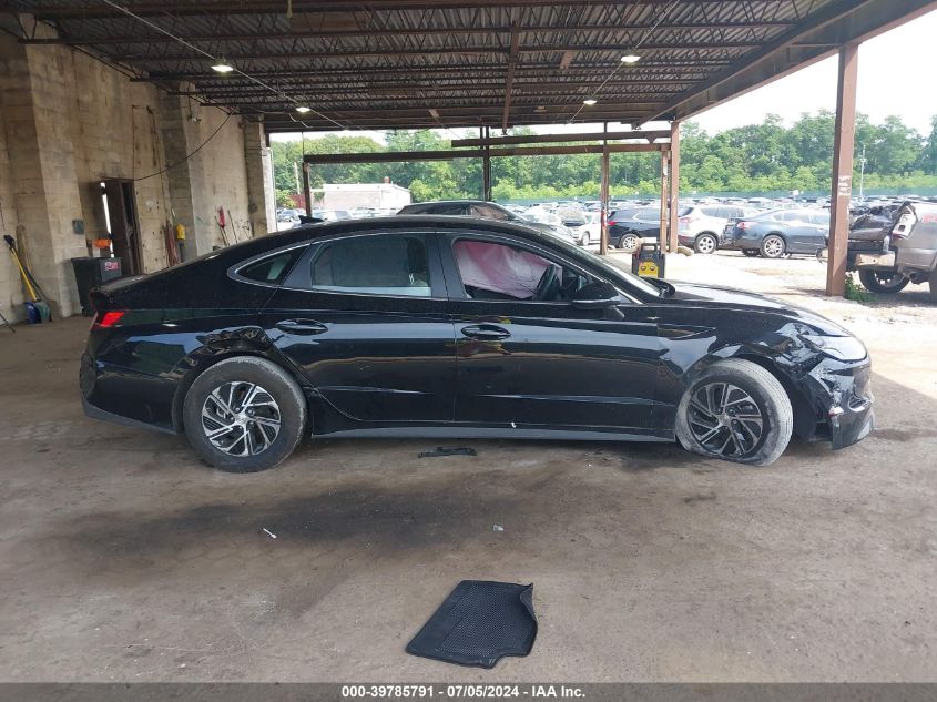 2023 Hyundai Sonata Hybrid Blue VIN: KMHL24JJ1PA060259 Lot: 39785791