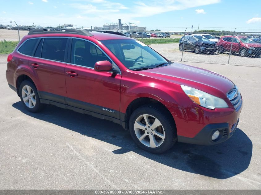 2013 Subaru Outback 2.5I Premium VIN: 4S4BRCCC8D3254478 Lot: 39785800