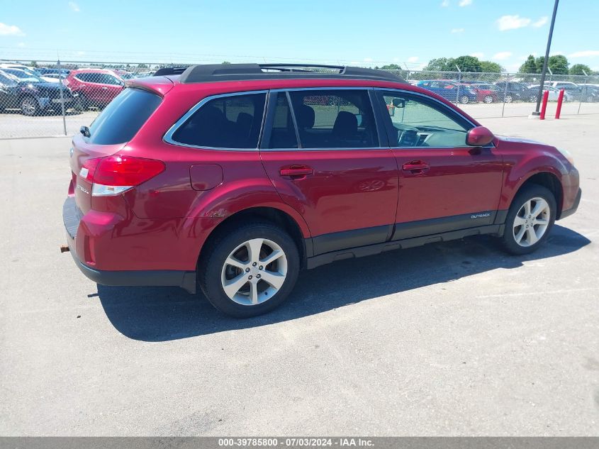 2013 Subaru Outback 2.5I Premium VIN: 4S4BRCCC8D3254478 Lot: 39785800