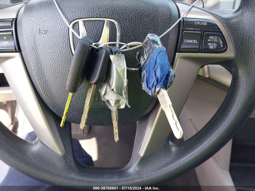 2010 Honda Accord 2.4 Ex VIN: 1HGCP2F76AA106829 Lot: 39785801