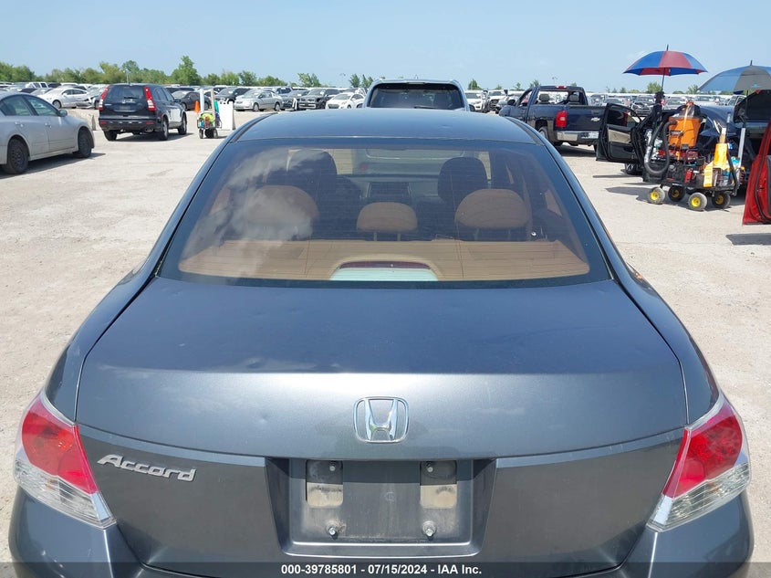 2010 Honda Accord 2.4 Ex VIN: 1HGCP2F76AA106829 Lot: 39785801