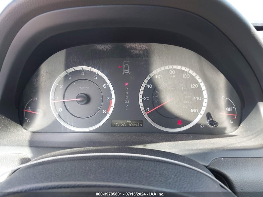 2010 Honda Accord 2.4 Ex VIN: 1HGCP2F76AA106829 Lot: 39785801