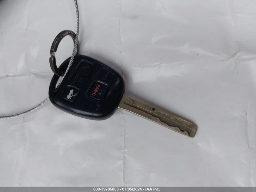 2000 Lexus Es 300 VIN: JT8BF28G2Y5096084 Lot: 39785808