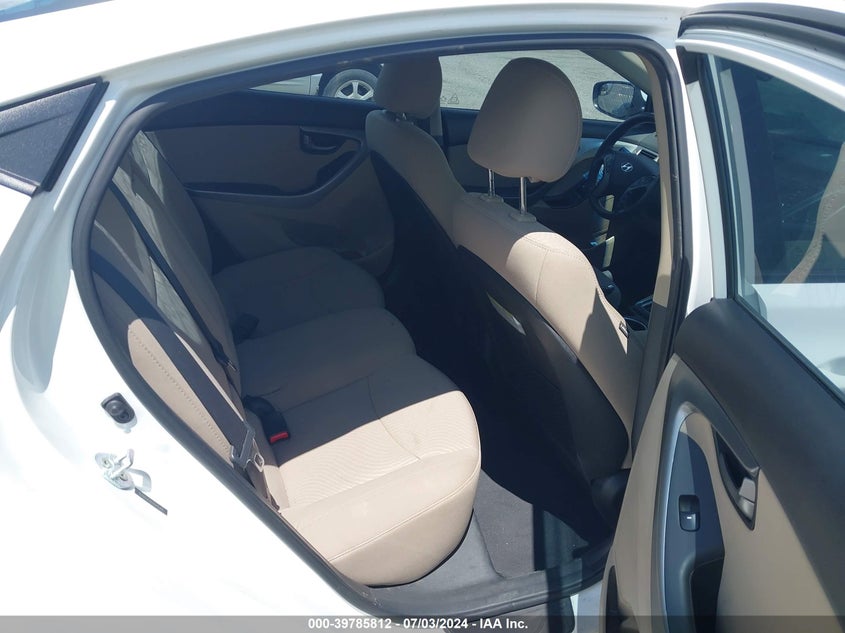 2014 Hyundai Elantra Se VIN: 5NPDH4AE8EH528276 Lot: 39785812