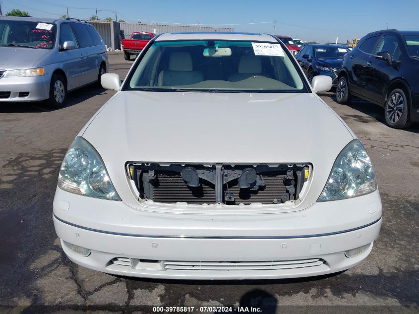 2002 Lexus Ls 430 VIN: JTHBN30F020076044 Lot: 39785817