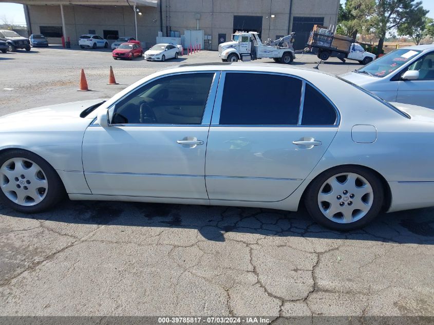 2002 Lexus Ls 430 VIN: JTHBN30F020076044 Lot: 39785817