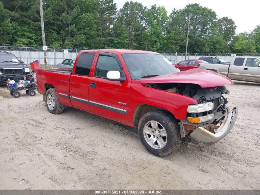 2GCEC19T3Y1256861 2000 Chevrolet Silverado 1500 Ls