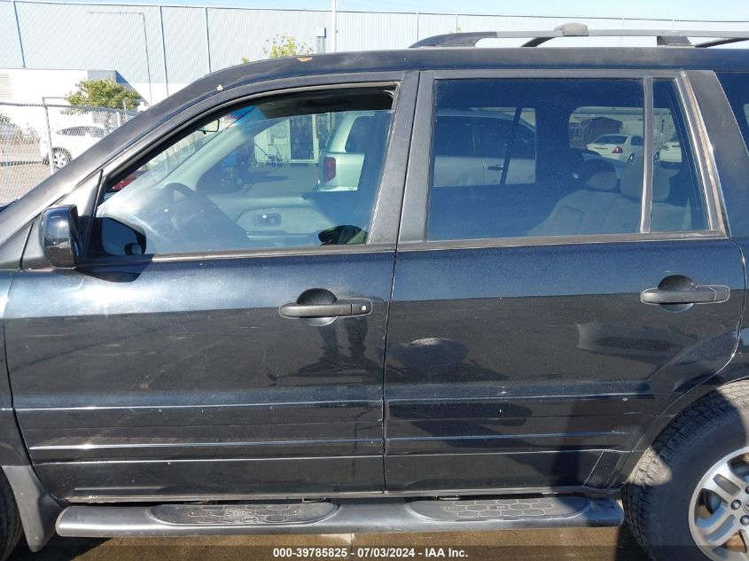 2004 Honda Pilot Ex VIN: 2HKYF18434H589049 Lot: 39785825