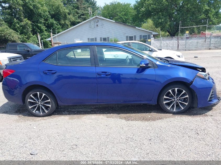 2017 Toyota Corolla Se VIN: 2T1BURHE7HC769081 Lot: 39785856