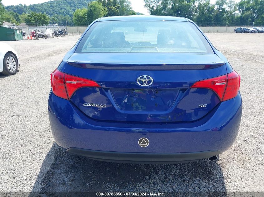 2017 TOYOTA COROLLA SE - 2T1BURHE7HC769081