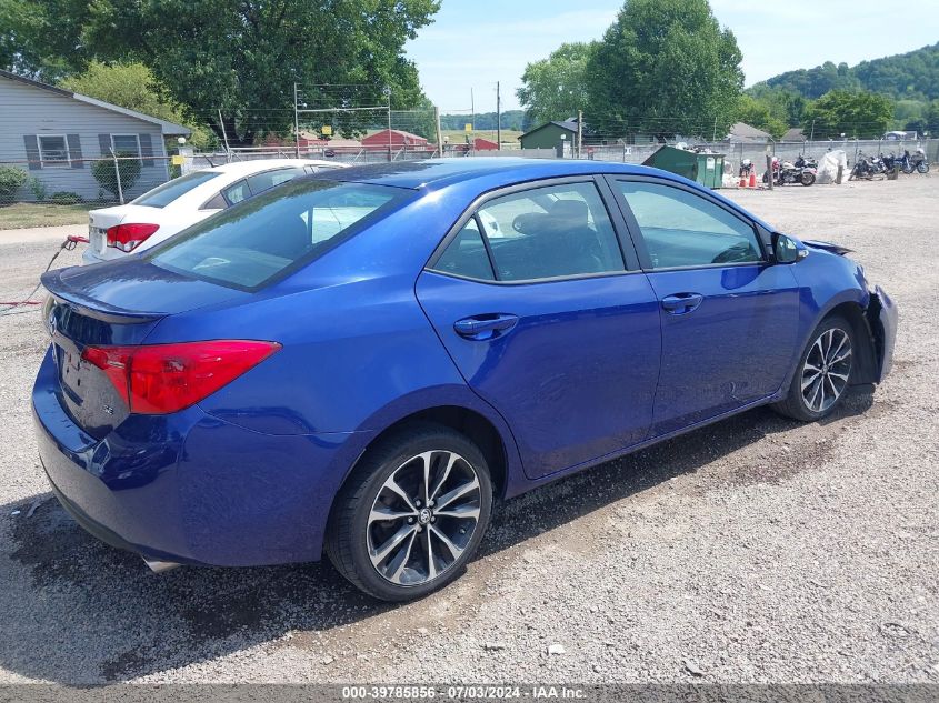 2017 TOYOTA COROLLA SE - 2T1BURHE7HC769081