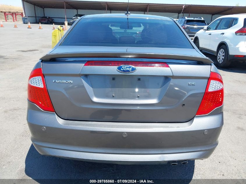 2011 Ford Fusion Se VIN: 3FAHP0HA9BR292543 Lot: 39785860