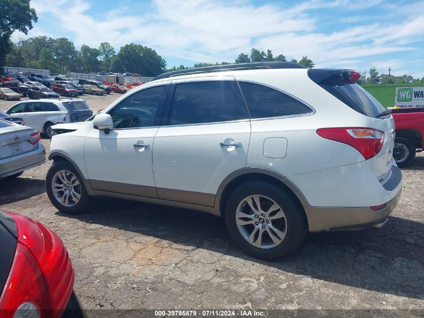 2012 Hyundai Veracruz Limited VIN: KM8NU4CC7CU191593 Lot: 39785879