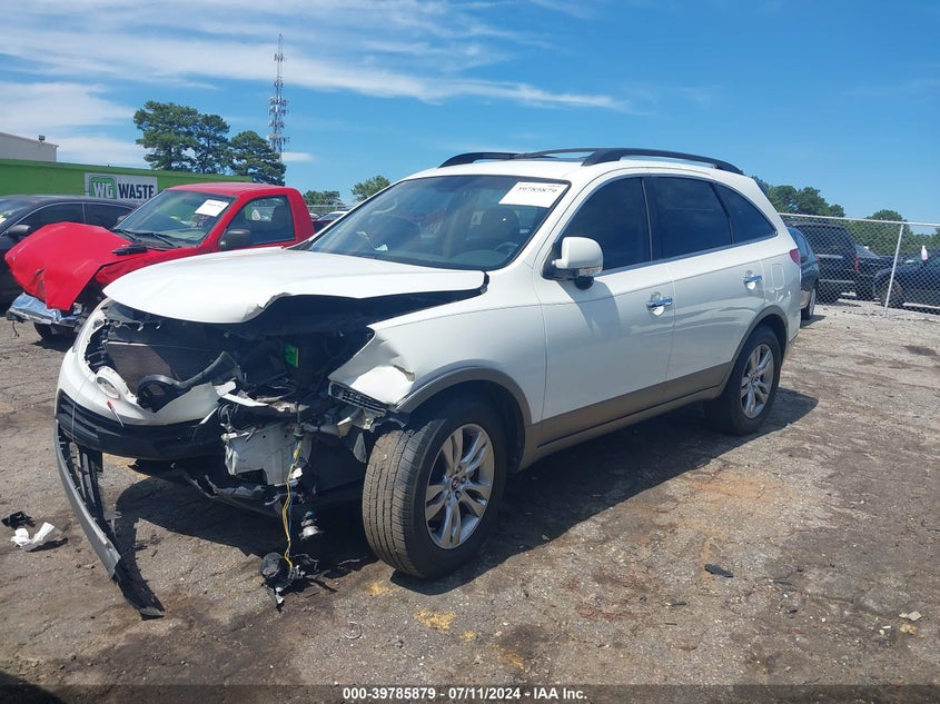 2012 Hyundai Veracruz Limited VIN: KM8NU4CC7CU191593 Lot: 39785879