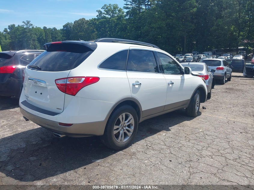 2012 Hyundai Veracruz Limited VIN: KM8NU4CC7CU191593 Lot: 39785879