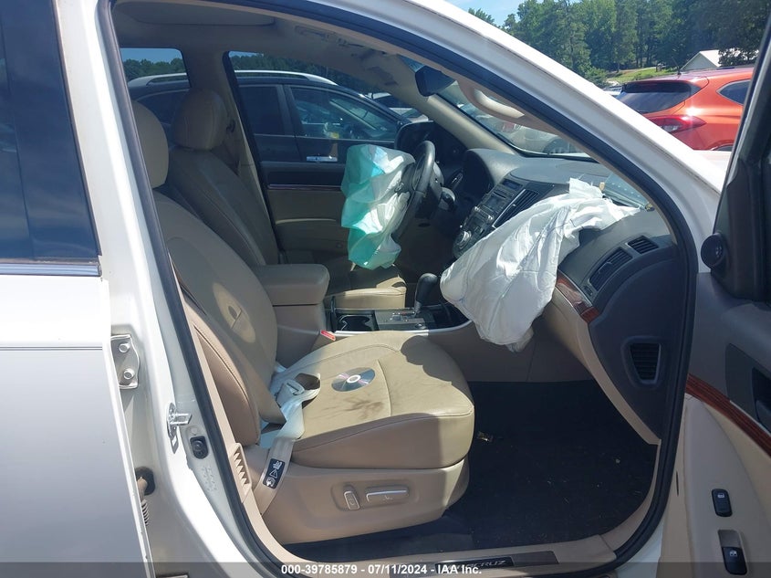 2012 Hyundai Veracruz Limited VIN: KM8NU4CC7CU191593 Lot: 39785879