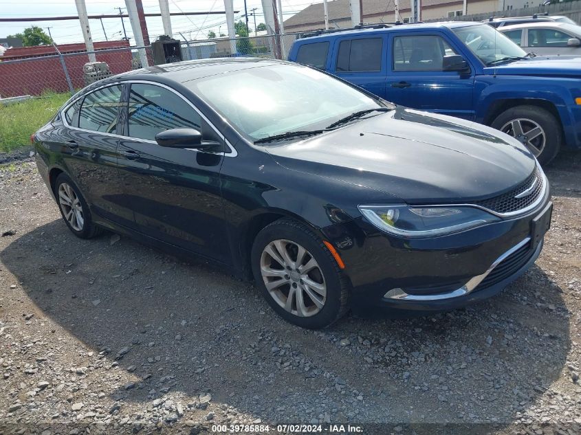 1C3CCCAB4FN576079 | 2015 CHRYSLER 200