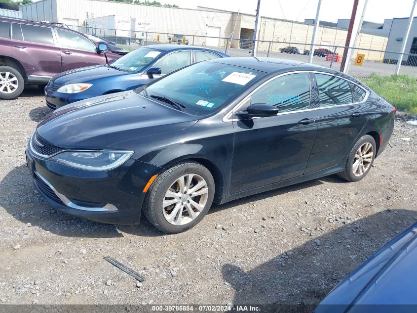 1C3CCCAB4FN576079 | 2015 CHRYSLER 200