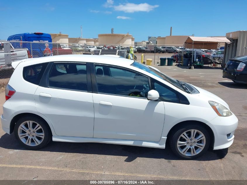 2010 Honda Fit Sport VIN: JHMGE8H43AC016570 Lot: 39785896